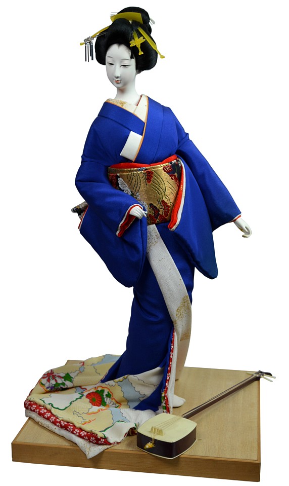 японская традиционная интерьерная кукла, 1970-е гг.