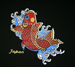 рисунок на японской футболке