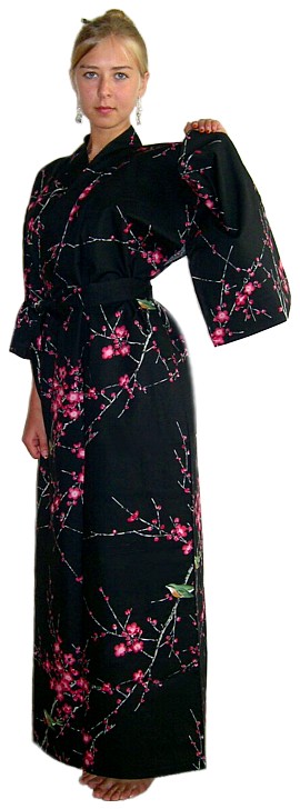 японское кимоно из натурального хлопка - комфортная и стильная одежда для дома